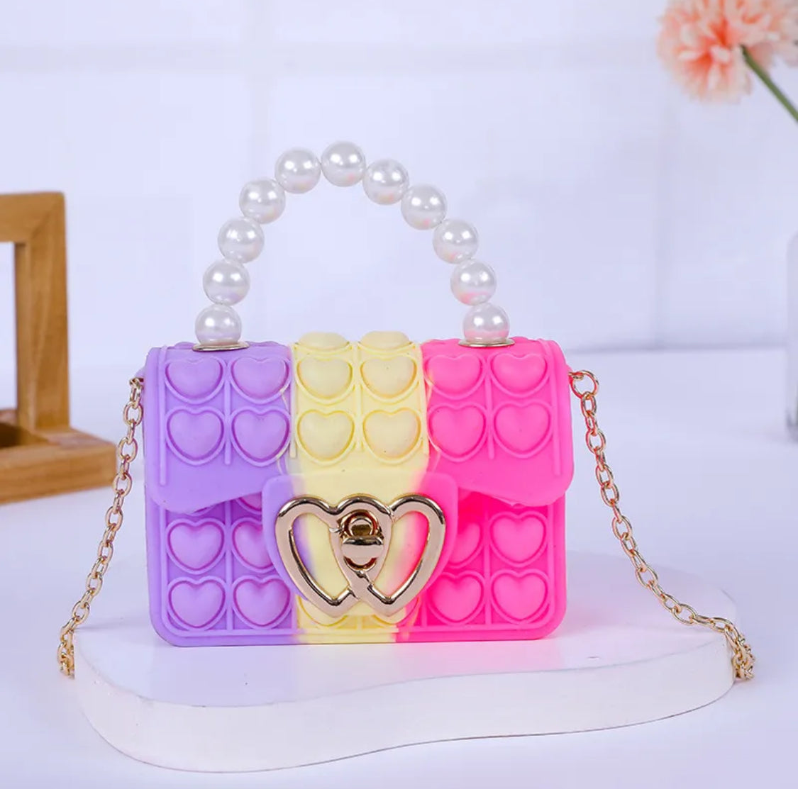 NEW Girls Candy Hearts Bag