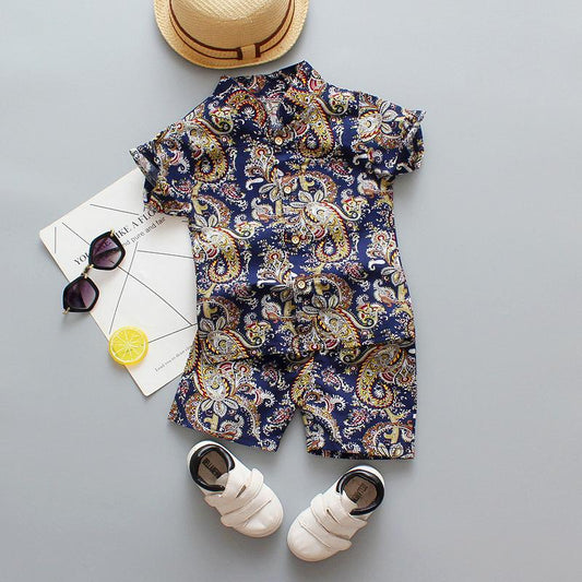 Boys Paisley 2-Piece Set