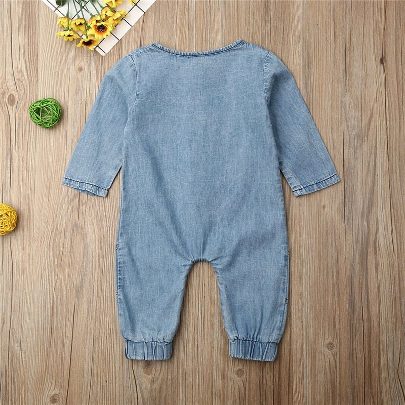 Boys Denim Jumpsuit