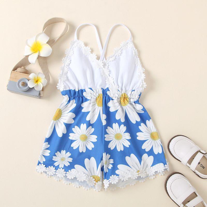 Girls Daisy Romper