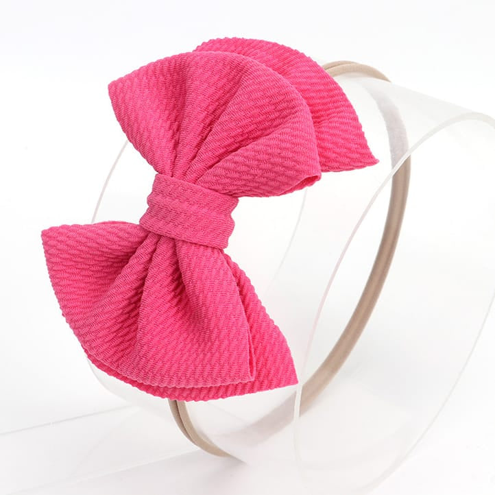 NEW Girls Large Bow Headband